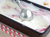 Recept Yoghurt- och hallonglass