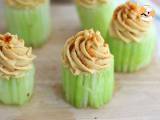 Recept Veganska cupcakes med gurka och hummus