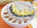 Recept Smoothie bowl med mango och banan