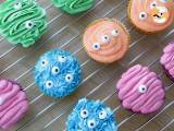 Recept Monstercupcakes till halloween