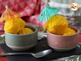 Recept Mangosorbet med lime - bara 3 ingredienser, klar på 5 minuter!