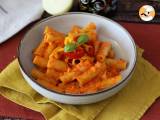 Recept Pasta med paprika och philadelphia