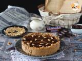 Recept Extra god cheesecake i snickers-stil