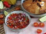 Recept Pico de gallo och hemlagade tortillachips