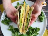 Recept Rostad wrap i brunchstil - tortilla wrap hack