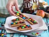 Recept Shortbread kex med m&m's