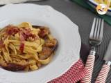 Recept Pasta med fikon och pancetta