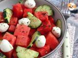 Recept Vattenmelon- och gurksallad