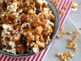 Recept Popcorn med karamell