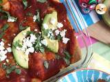 Recept Enchiladas med kyckling och chilisås