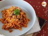 Recept Risotto 'nduja och korv, en förrätt med intensiv smak