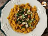 Recept Vegetarisk risotto med quinoa, butternut, hasselnötter och koriander - quinotto