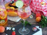 Recept Sangria med vitt vin - vit sangria