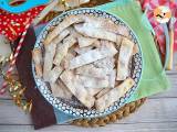 Recept Chiacchiere di carnevale - italienska bakade buggar