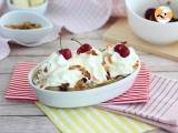 Recept Banana split, den berömda frysta desserten