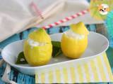 Recept Frostad citron, en uppfriskande sorbet