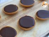 Recept Tarteletter med karamell och choklad