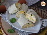 Recept Mjuk och superproteinfylld wrap med ägg och fetaost