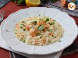 Recept Risotto med räkor och citron, en elegant och enkel rätt att förbereda