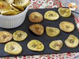 Recept Bakade bananchips i ugnen