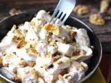 Recept Krämig pumpagnocchi med philadelphia och krispiga valnötter
