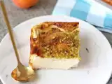 Recept Cheesecake med smältande aprikoser