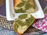 Recept Marmorerad tårta med matchate