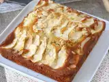 Recept Enkel och saftig päronkaka med mandel