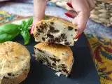 Recept Salta muffins med oliver och philadelphia i airfryer
