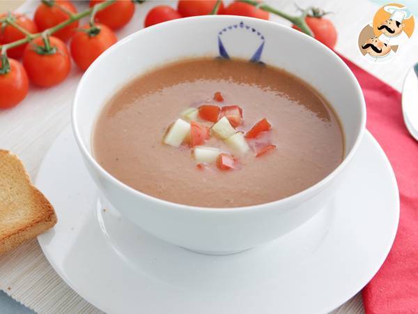 Recept Andalusisk gazpacho