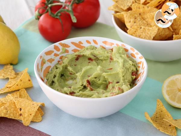 Recept Guacamole express, steg för steg