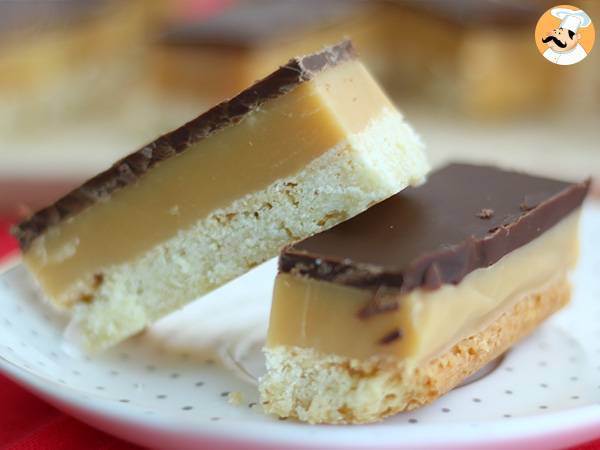 Recept Hemlagad twix eller shortbread millionaire