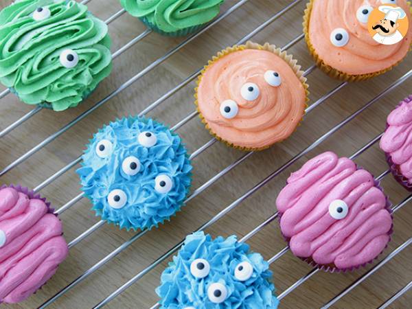 Recept Monstercupcakes till halloween