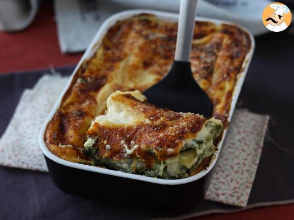 Recept Extra smältande lasagne med ricotta och spenat