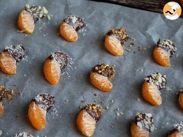 Recept Klementiner med choklad: en snabb dessert som är fräsch och utsökt!