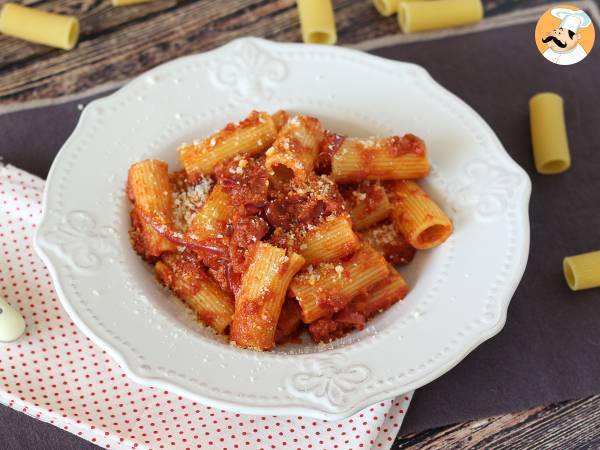 Recept Pasta med 'nduja, en lättlagad pastarätt från kalabrien