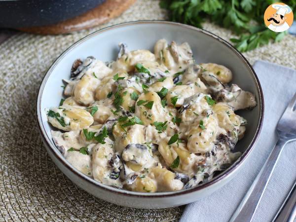 Recept Gnocchi med svamp, en smakrik och enkel rätt att laga