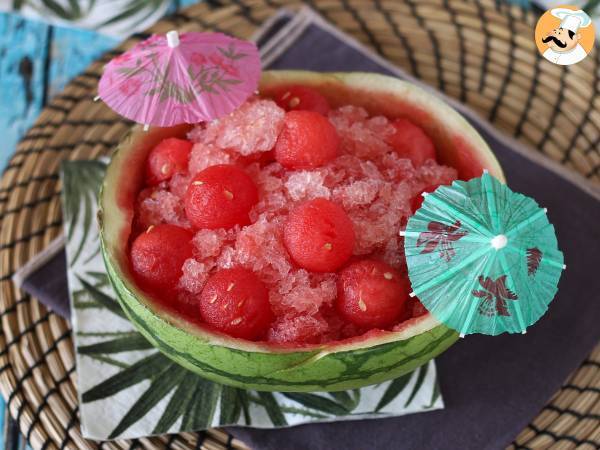 Recept Vattenmelonfrosé: den superuppfriskande granitacocktailen med rosé!