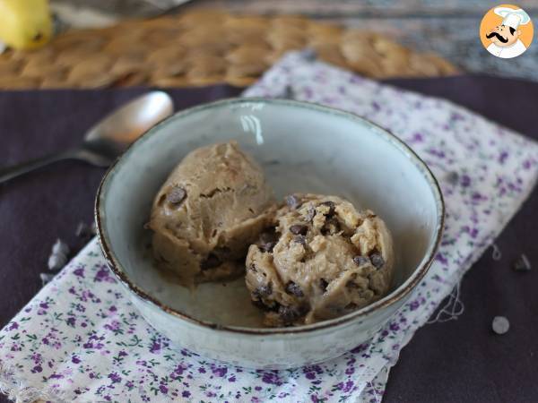 Recept Vegansk bananglass superenkel att göra med kaksmak! vegansk kakdeg