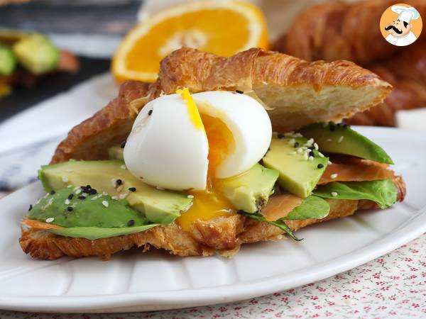 Recept Brunchsmörgås med croissant