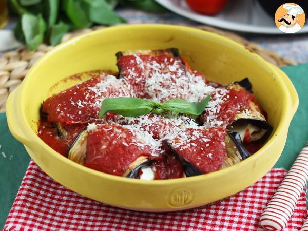 Recept Rullar med aubergine parmigiana