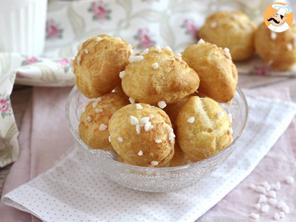 Recept Chouquettes, choux med pärlsocker