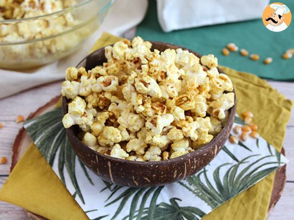 Recept Popcorn med curry