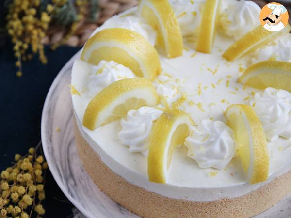 Recept Citroncheesecake utan bakning