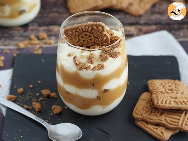 Recept Tiramisu med speculoos och saltad smörkola