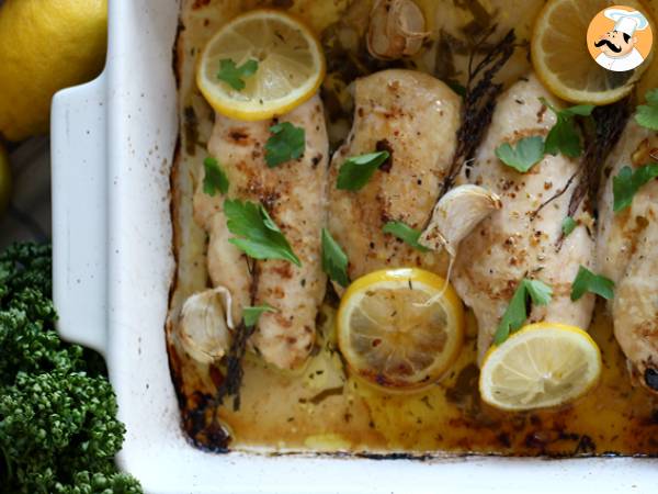 Recept Ugnsbakad kyckling med citron