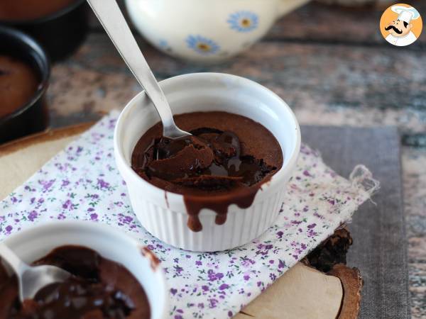 Recept Extra rinnande air fryer chokladfondanter!