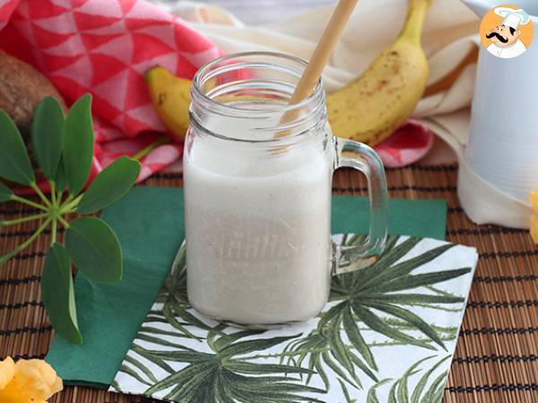 Recept Vegansk bananmilkshake