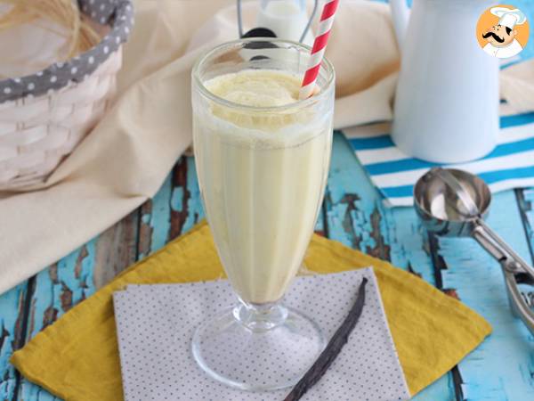 Recept Vaniljmilkshake