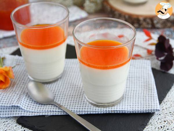 Recept Vaniljpannacotta med aprikoscoulis